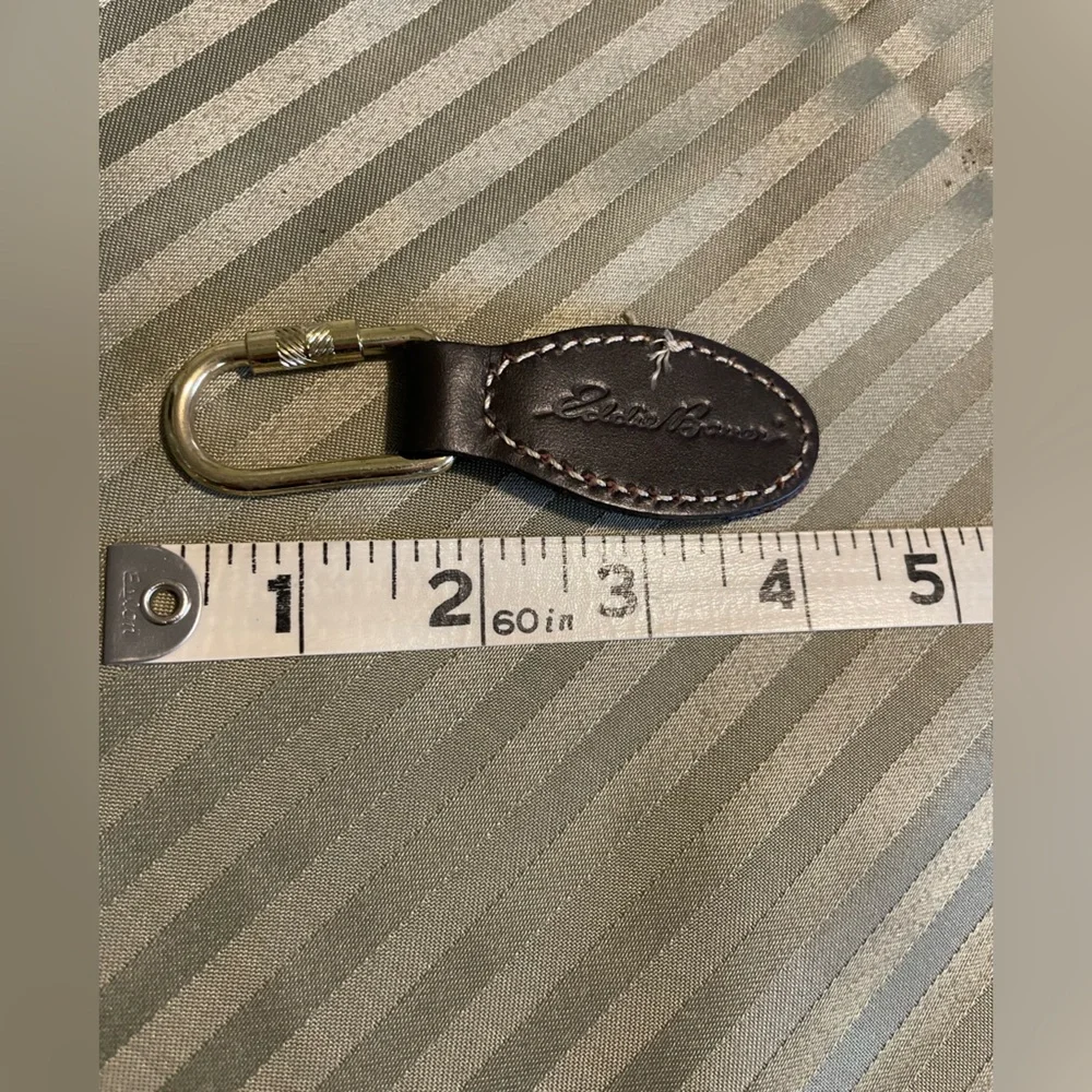 Ford Eddie Bauer Leather Keychain - Picture 4 of 4